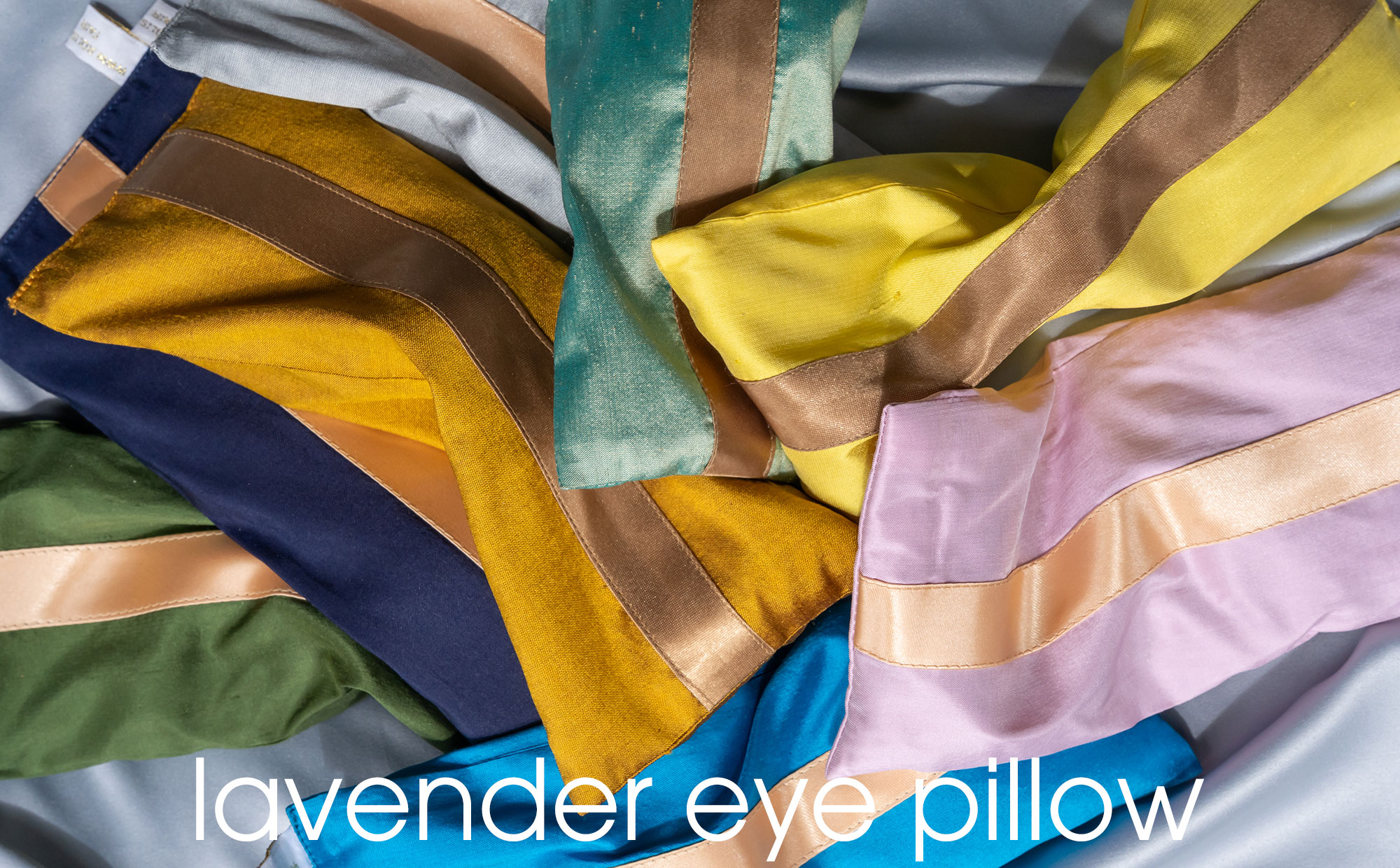 Relax with a Lavender Eye Pillow from Holistic Silk