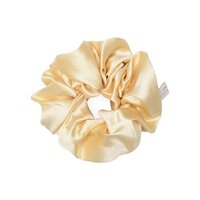 Cream Silk Scrunchie, the Original Stylish Silk Hair Accessory - Holistic Silk