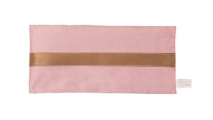 Relax and restore with a Dupion Silk, Rose colour Lavender Eye Pillow by Holistic Silk.