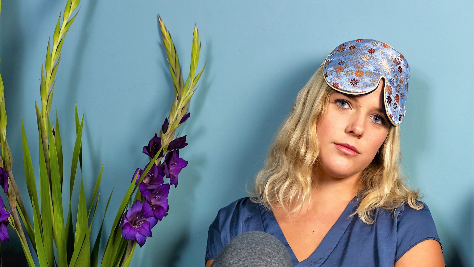 Limited Edition Lavender Eye Mask for deep sleep - Holistic Silk