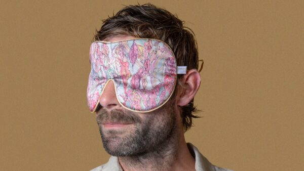Autumn limited edition sleep mask in pure mulberry silk