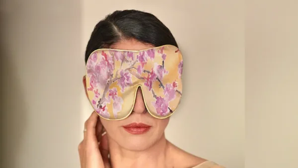 Exclusive Silk Lavender Eye Mask