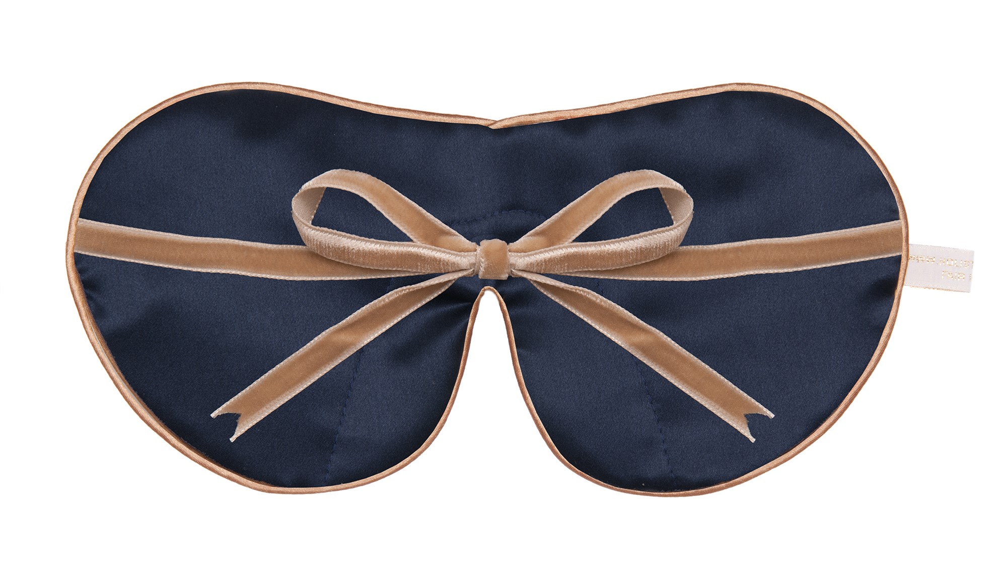 Reverse view of all Holistic Silk Silk sleep masks