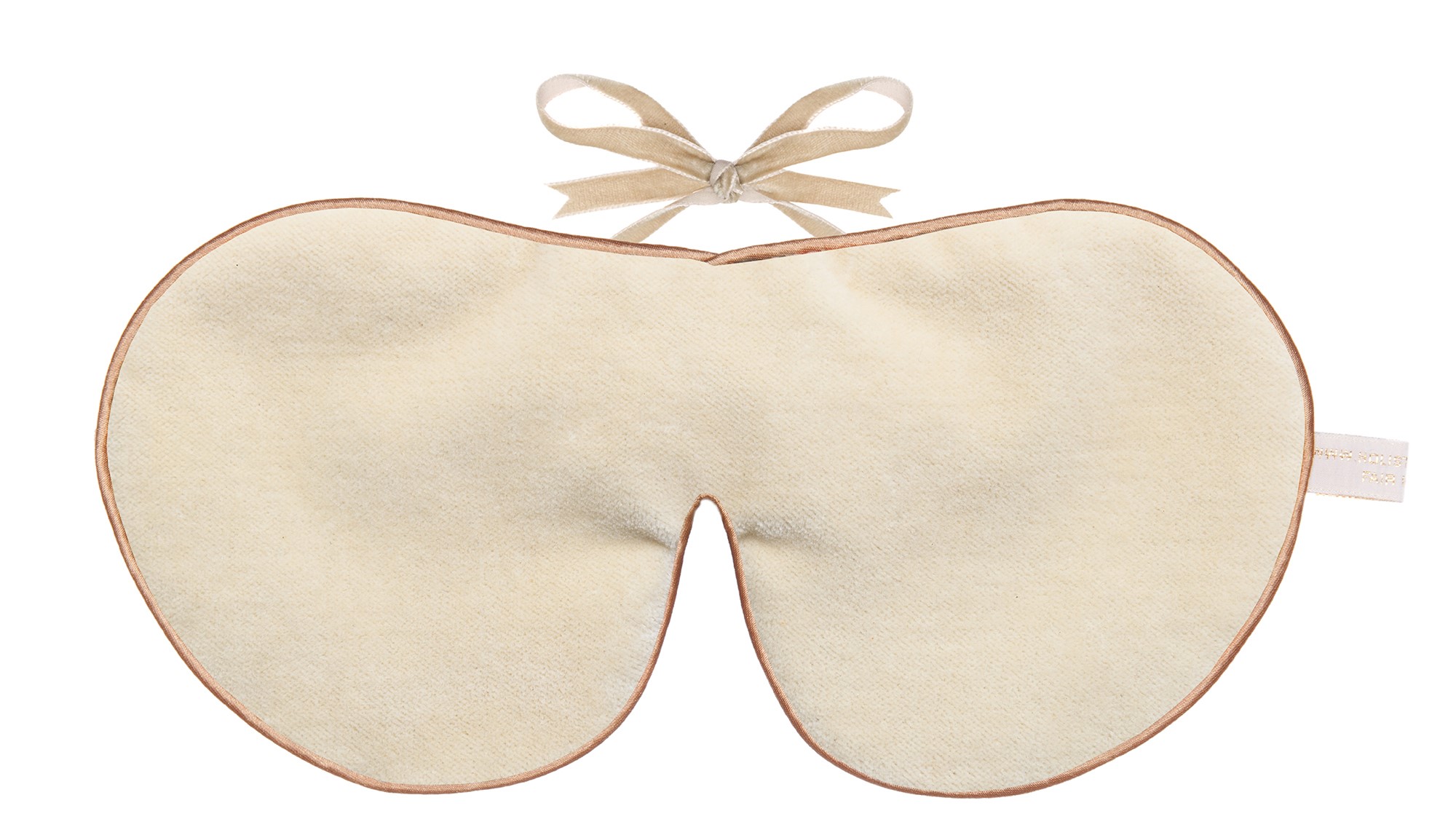 An oversized Cotton VelvetLavender sleep mask with soft Velvet ties for all night superior comfort. With a Cotton Velvet reverse for a perfect face moulding fit.