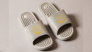 Lightweight and on trend wellness footwear.