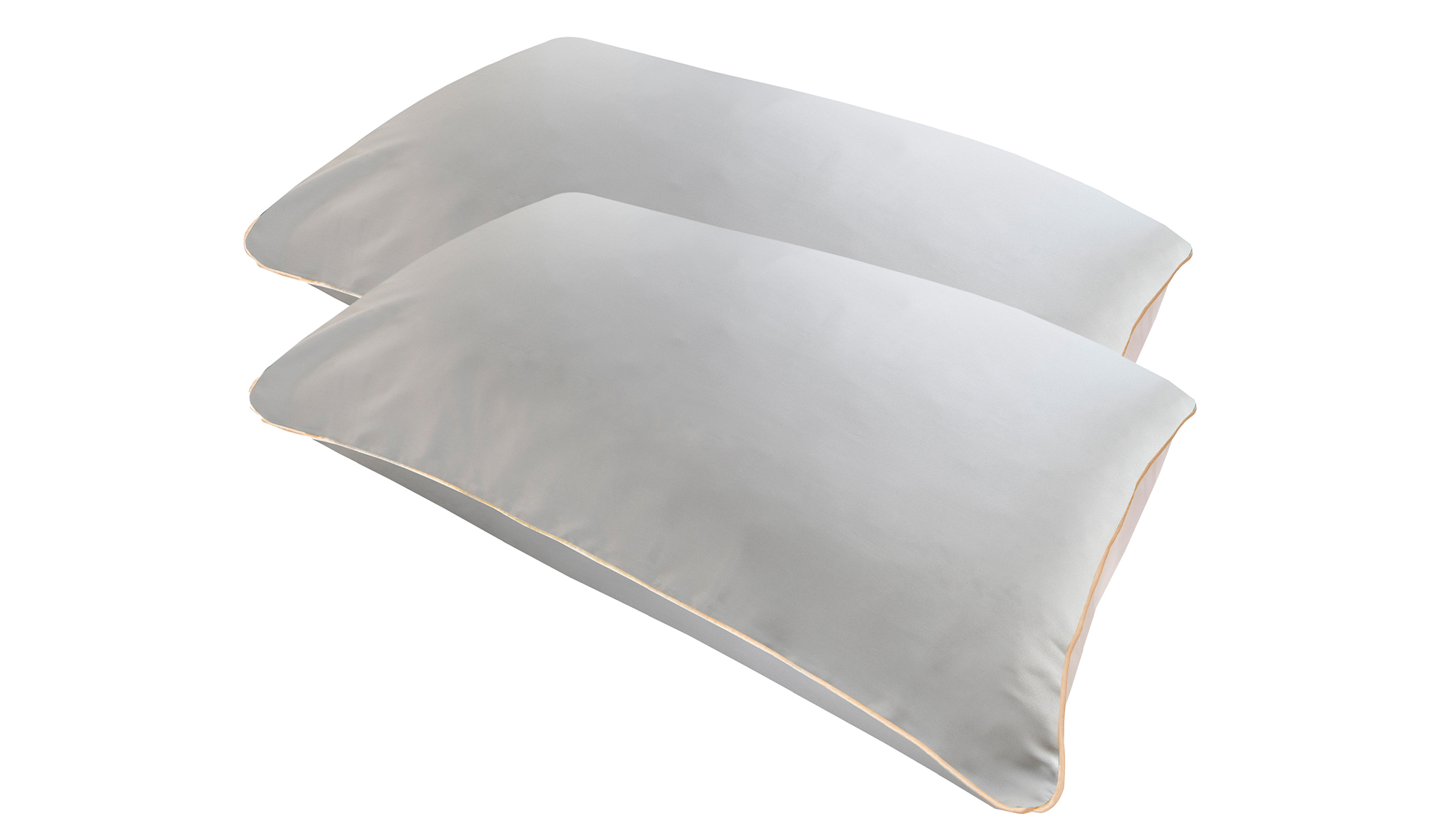 A pair of artisan designed silk pillowcase to protect and care for skin and hair whilst you sleep. In a Non-Slip, cool Silver Mulberry Silk by Holistic Silk.