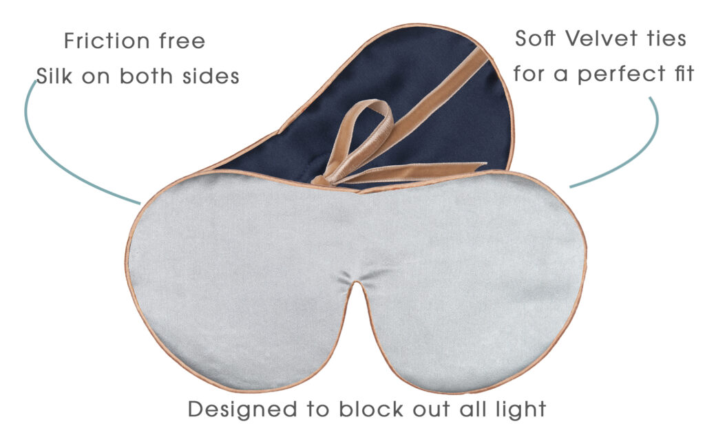 Why the Holistic Silk, plain silk sleep mask si the best you can buy.