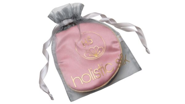 Pure Silk Eye Mask in a small organza bag perfect for travel.